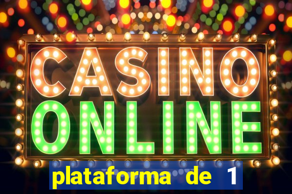 plataforma de 1 real fortune tiger